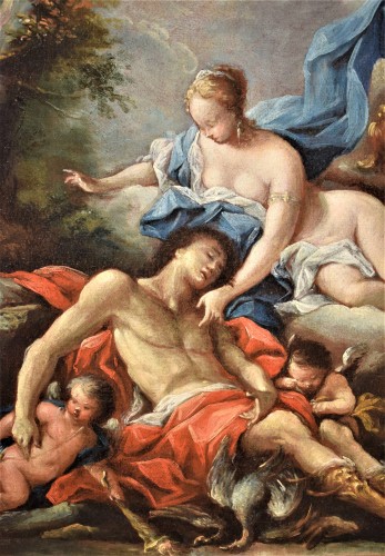 Louis XV - Diane et Endymion - Michele Rocca (1666 - 1751)